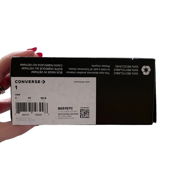 NWT Chuck Taylor All Star Cribster Easy-On - Picture 2 of 2